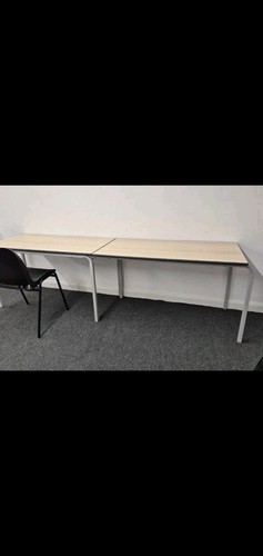School beech tables - school, chairs