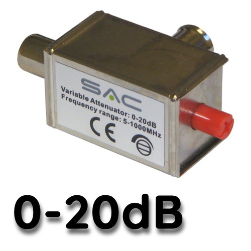 Coax aerial attenuator - coax,