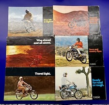 6 Genuine Honda CL Brochures