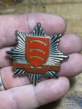 Old Essex County Fire BRIGADE CAP Badge