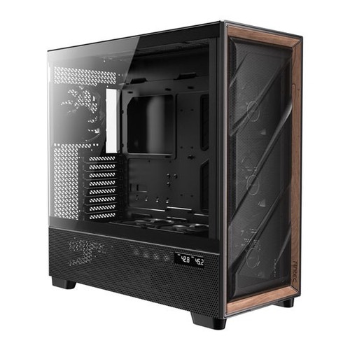 Antec flux pro - flux, black/wood