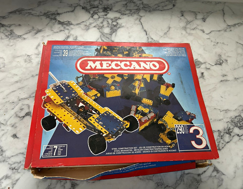 Meccano motorised motor - motorised,