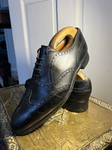 Cheaney black leather oxford - cheaney,