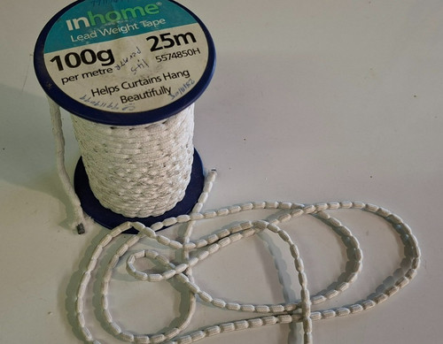Curtain hem 100g sew lead - hem,