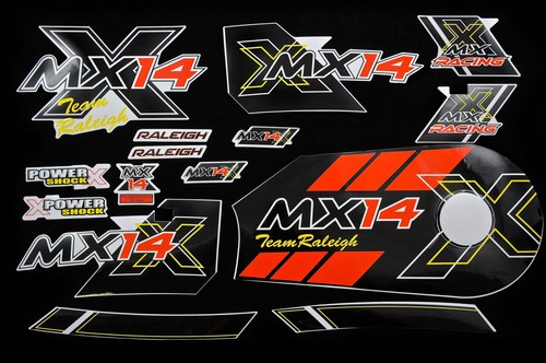 Decal set raleigh - decal, set-raleigh