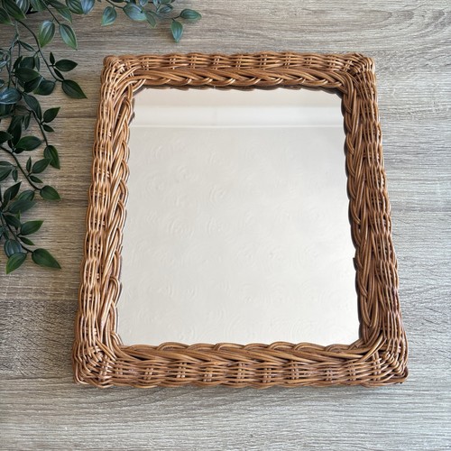 Vintage wicker varnished - vintage,