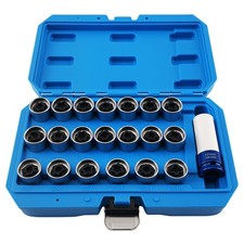 20pc Locking Wheel Nut Key Set
