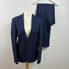 MOSS Suit Mens Size 38 Blue
