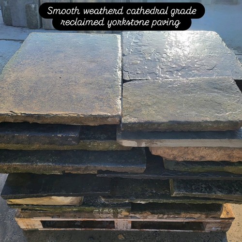 Reclaimed yorkstone paving - reclaimed,