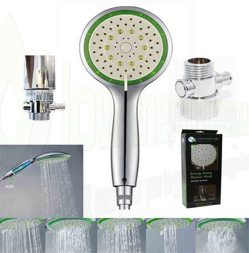 Water saving shower head with - saving,