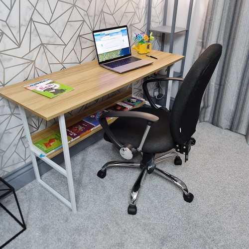 120cm office desk - desk, home