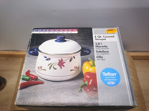 Enamel pot copenhagen cookware - enamel,