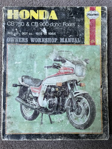 Honda cb750 cb900 workshop - honda,