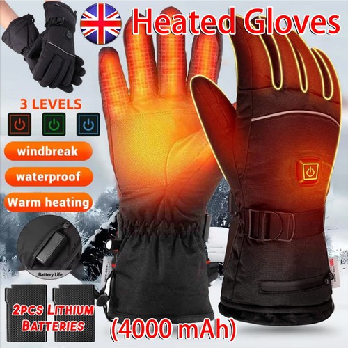 Heated gloves electric hand - heated,