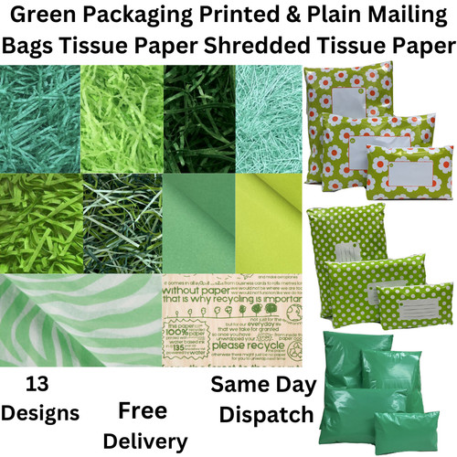 Tissue paper green coloured - paper,