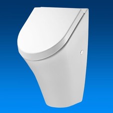 Urinal Roca Nexo with inlet from behind, incl. Lid with Automatic Lowering System, White