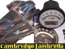 SIP Series 1 / 2 Lambretta digital speedo rev counter fuel warning WHITE V2 rpm