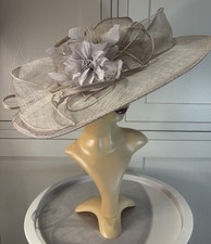 Hat Studio Wheat Grey Sinamay