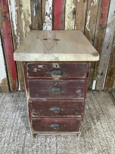 Narrow victorian pine drawer - pine, 4