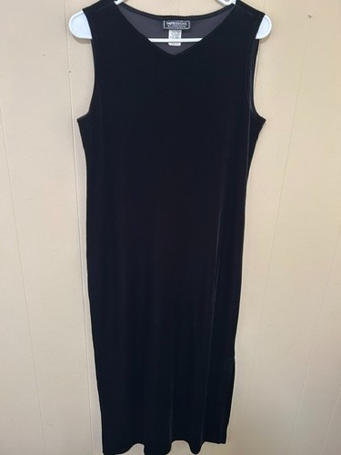 Impressions black velvet maxi - impressions,