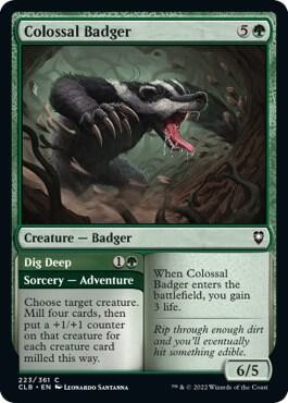 Colossal badger dig deep - badger,