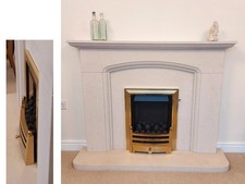 Coal and flame effect gas