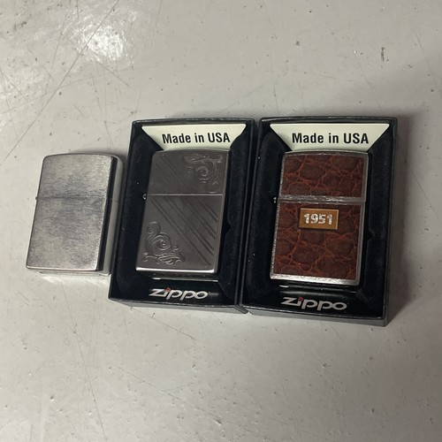 Zippo lighter lot - zippo,