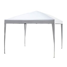 Outsunny 3 x 3m Garden Pop Up Gazebo Marquee Party Tent Wedding Canopy White