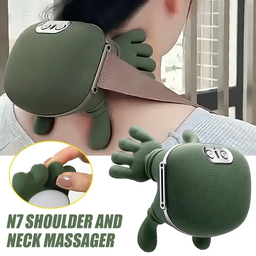 Neck shoulder massager with - shoulder,