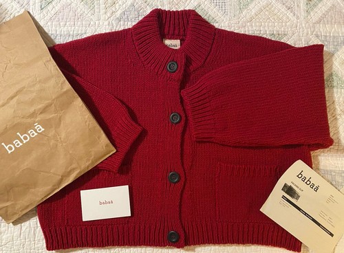 Babaa cardigan in cereza - no, 23