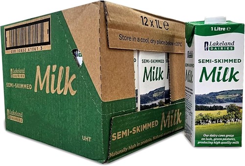 Lakeland dairies uht semi - lakeland,