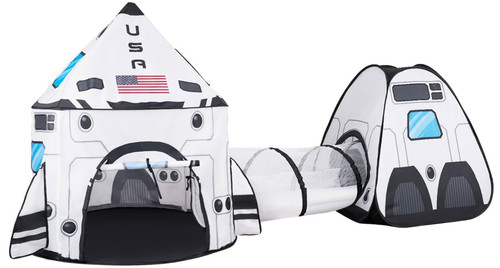 White rocket ship pop play - rocket,