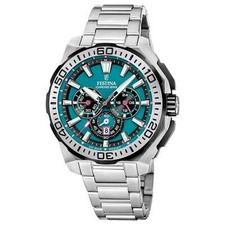 Festina F20724/6 Men's Chrono Bike Steel Bracelet Watch