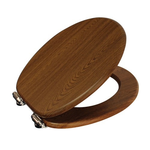 Wooden toilet seat soft - wooden,