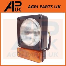 PAIR Front Headlight Headlamp Indicator assy H4 Halogen Bulb for JCB 2CX 3CX 4CX
