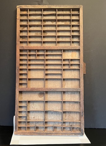 Antique vtg wooden - vtg, printers