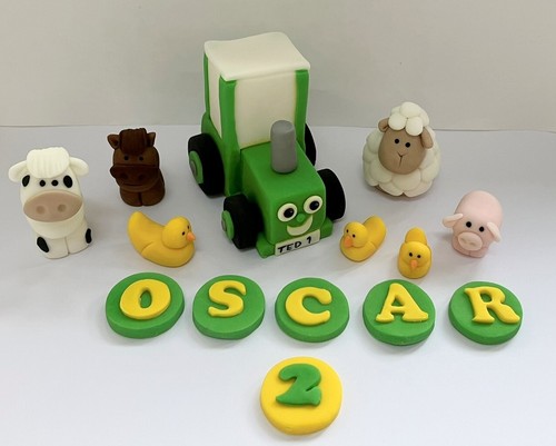 Handmade edible tractor - edible,