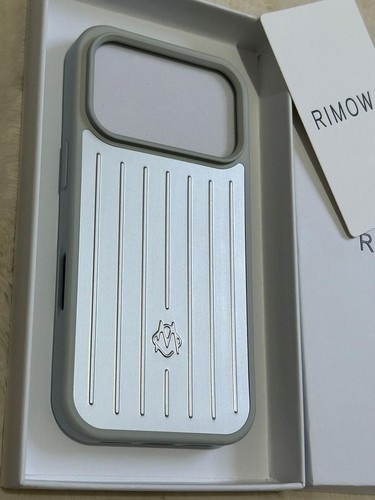 Rimowa gray aluminium case - gray,