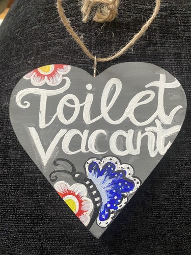 Toilet engaged vacant double - engaged,
