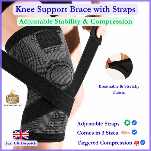 Adjustable knee support brace - adjustable,