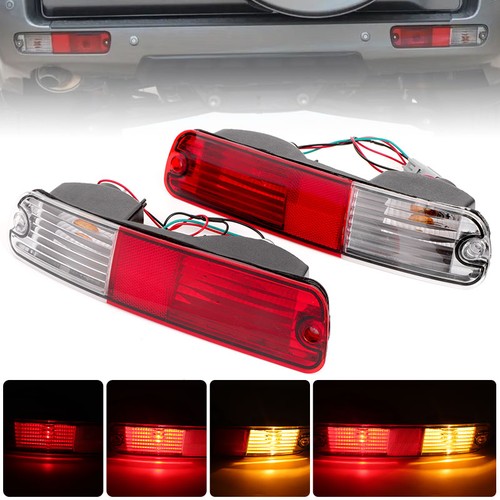 Rear bumper reflector - 2x,