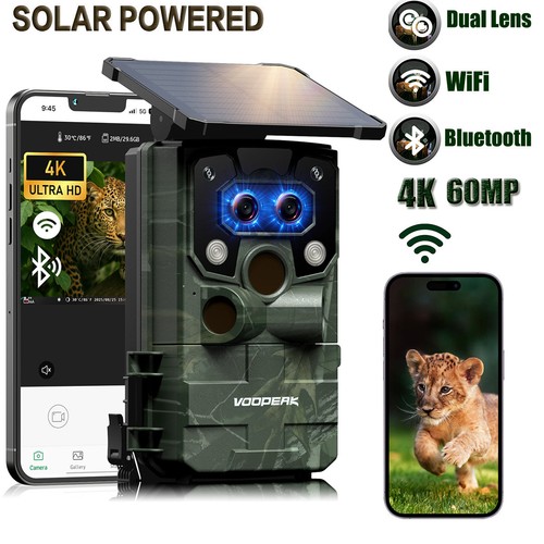 Dual lens wifi trail camera - lens,