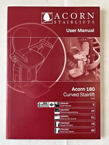 Acorn 180 curved stairlift - 180,
