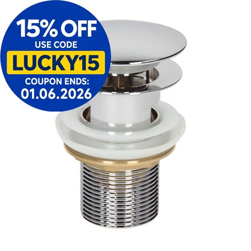 Bathroom basin clicker waste - basin,