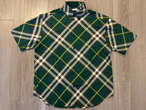 Burberry check short sleeve - burberry,