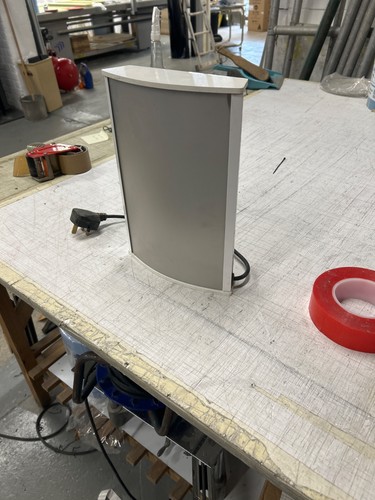 Curved led light box - curved,