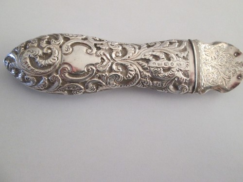 Silver victorian handle - silver,