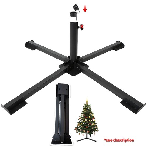 Metal christmas tree stand - christmas,