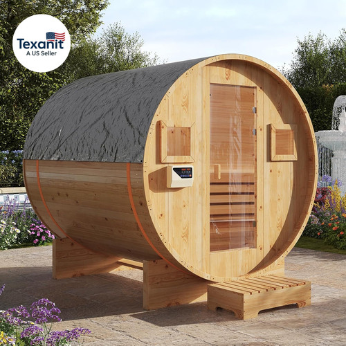 Outdoor traditional sauna - outdoor, sauna,