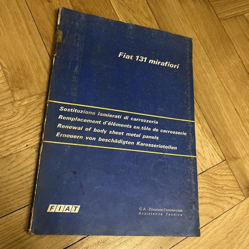 Fiat 131 mirafiori - issued, to